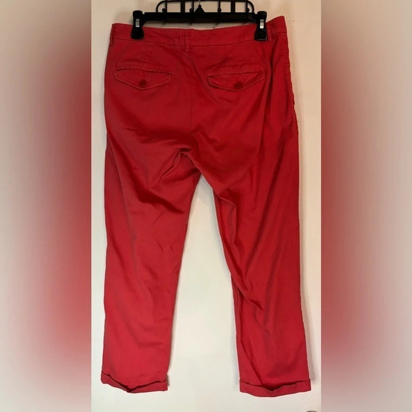 United Colors of Benetton cuffed cropped front pocket cotton/elastane textured - Picture 5 of 6